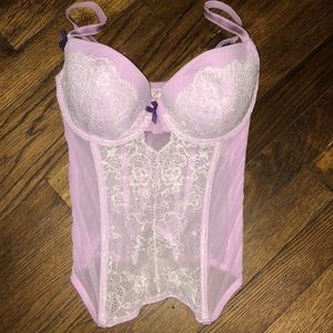 Purple Victoria’s Secret corset-size 34D
